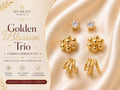 Golden Trio Charm Set ✨