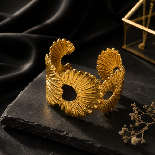 Aurora Shell Cuff