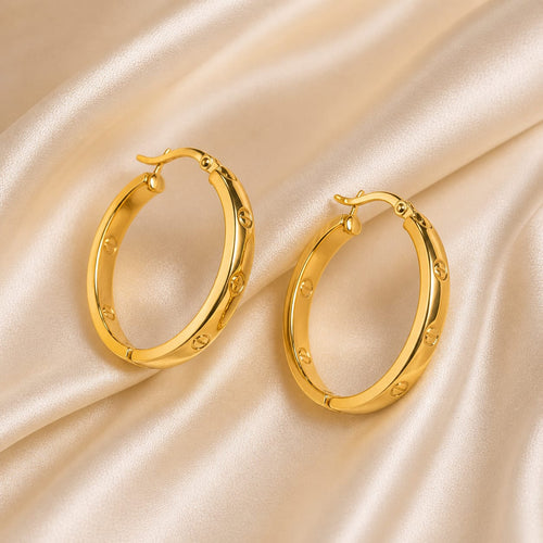 Everglow Luxe Hoops