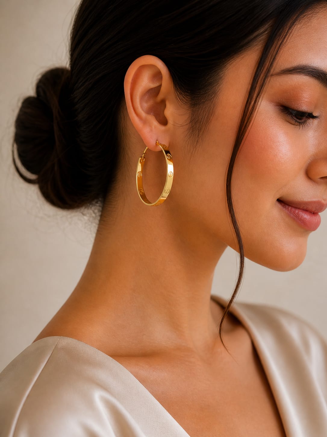 Everglow Luxe Hoops