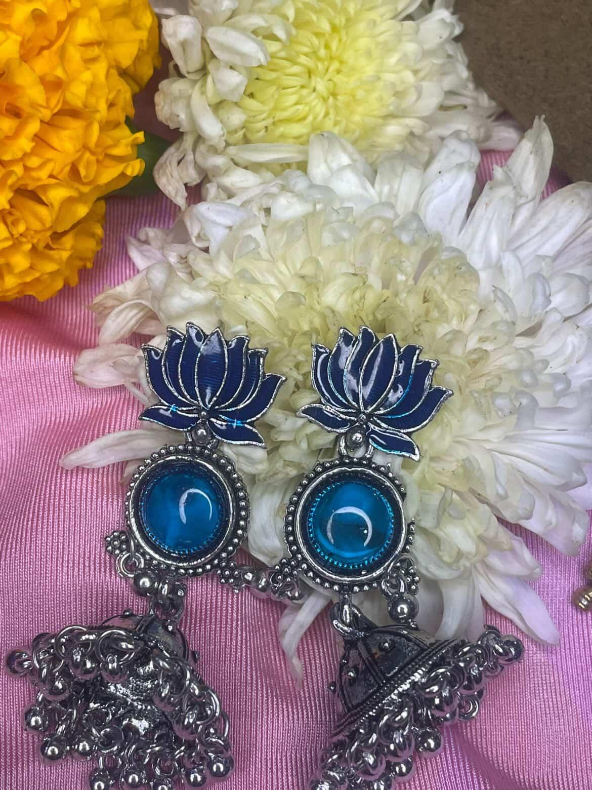 Neel Kamal Jhumkas