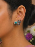 Emerald Gajraaj Studs