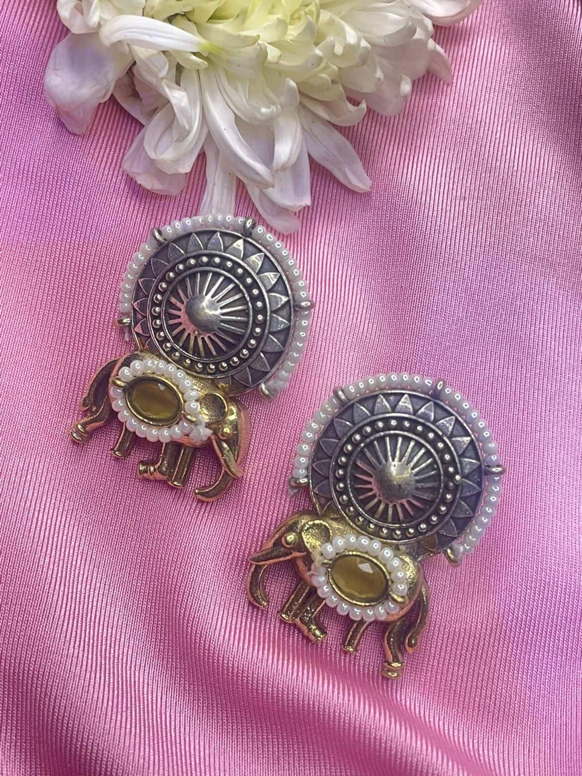 Hathi Shringar Earrings