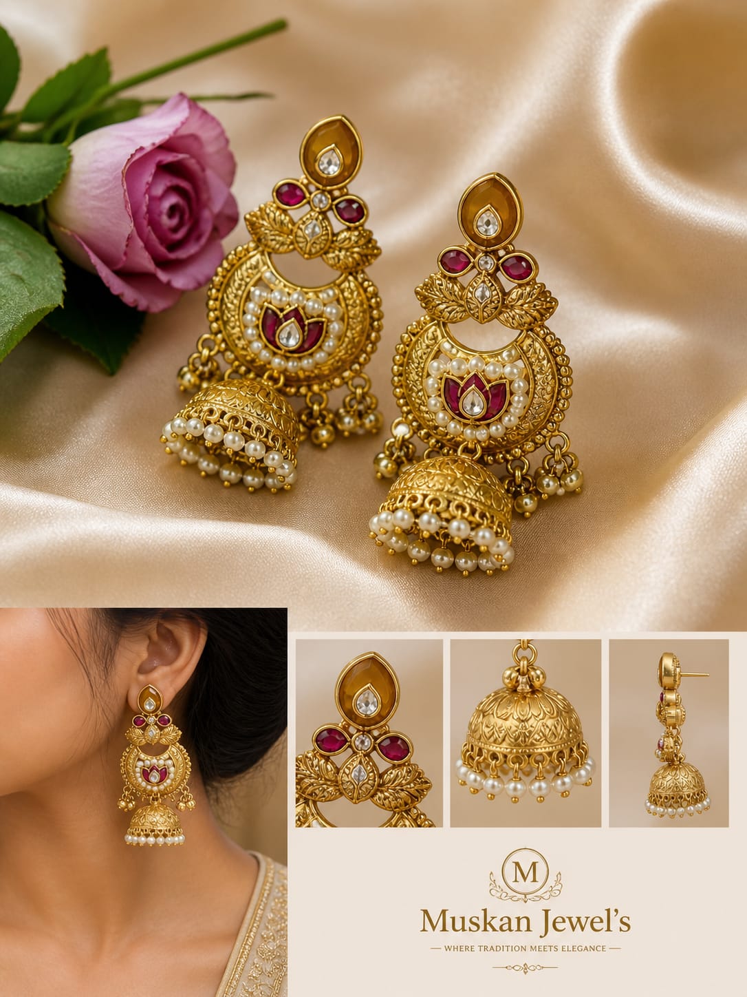 Shahi Pachi Kundan