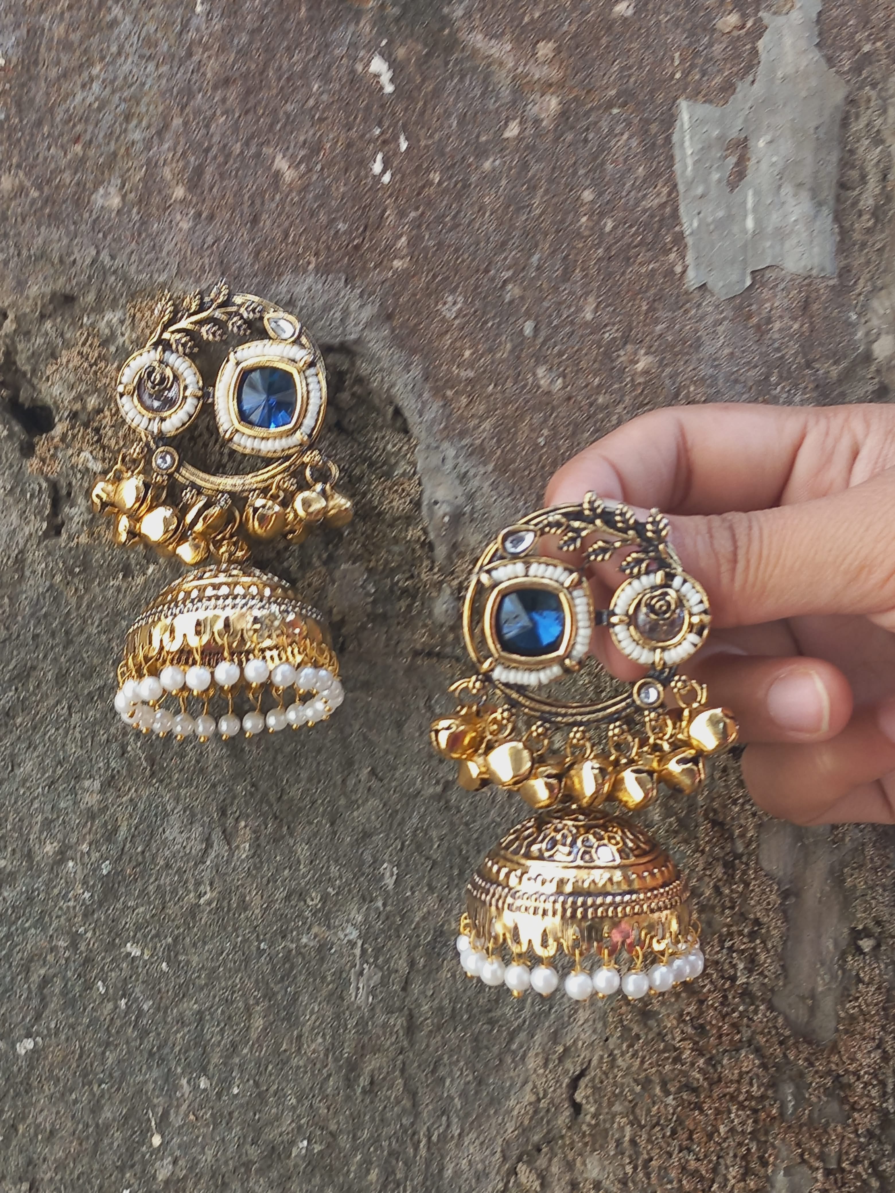 Gulnaar Ghungroo Jhumka
