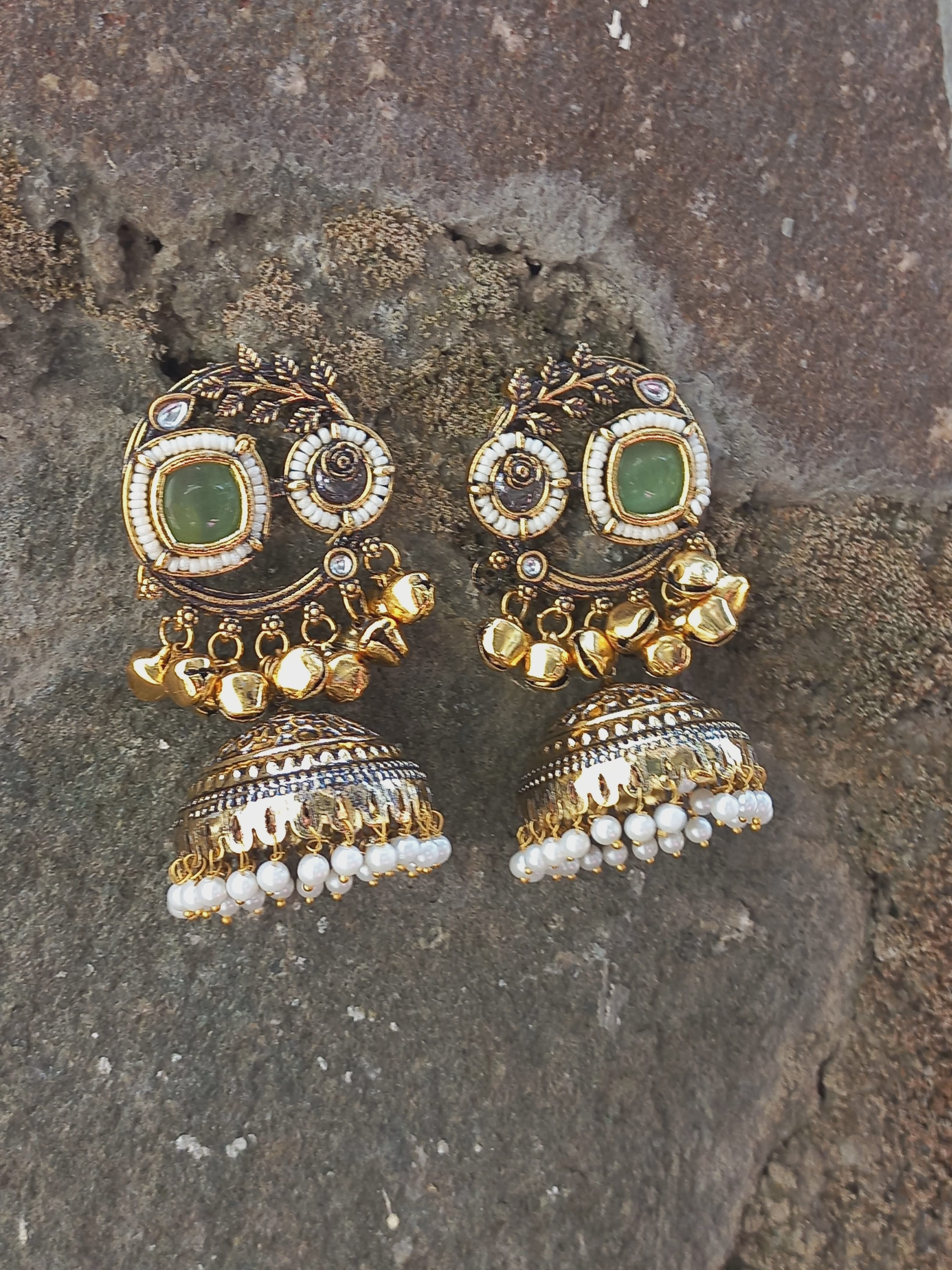 Gulnaar Ghungroo Jhumka