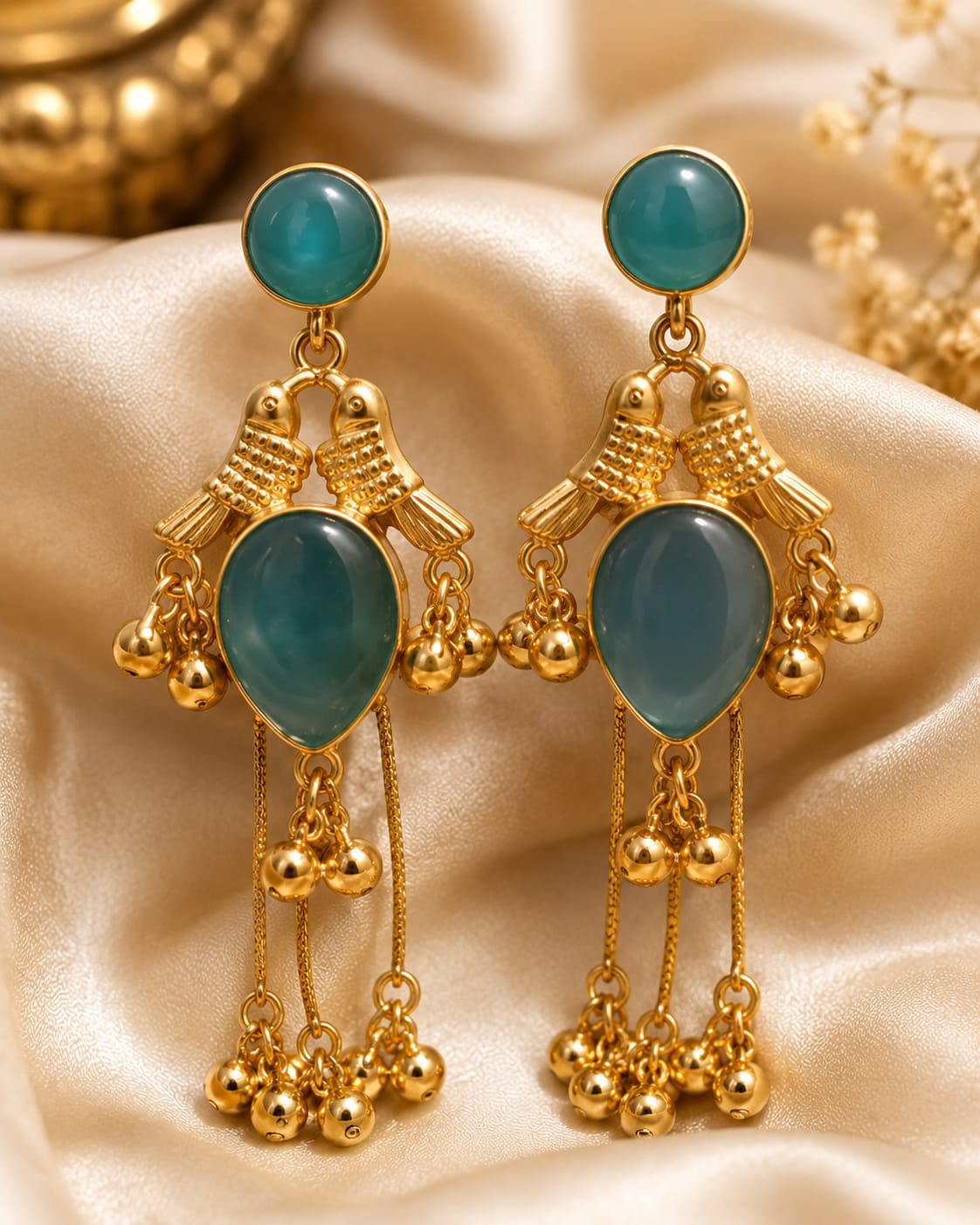 Kashmiri Kundan Green