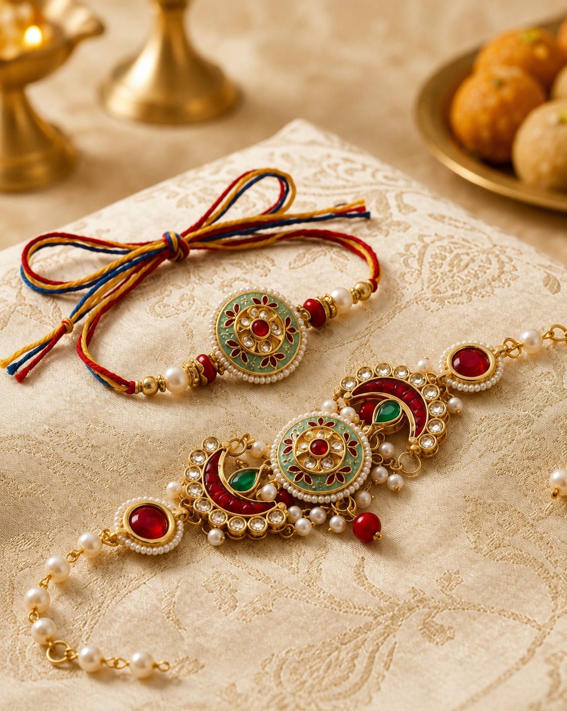Rajsi Bandhan Rakhi Combo