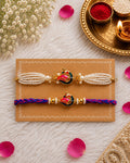 Peacock Rakhi Combo